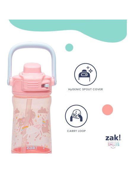 Botella de Agua Infantil Zak Designs Peppa Pig 355ml