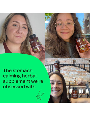 Cápsulas de Jengibre Plant Therapy 120 Unidades - Salud Digestiva