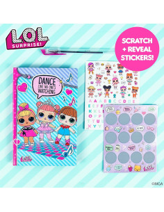 Diario Iluminado L.O.L. Surprise! con Stickers y Bolígrafo 2