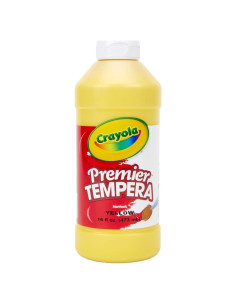 Pintura Tempera Crayola Amarilla 473 ml - No Tóxica