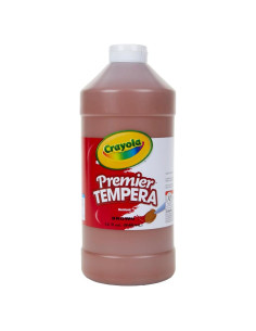 Pintura Tempera Crayola Marrón 32oz para Niños