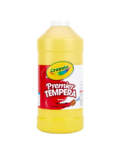 Pintura Tempera Crayola Amarilla 32oz para Niños