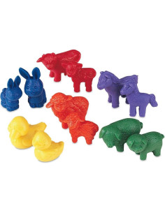 Contadores de Animales de Granja Learning Resources - 72 Piezas 2