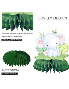 7 Piezas Decoraciones Fiesta Animales Granja Jamonxi 2