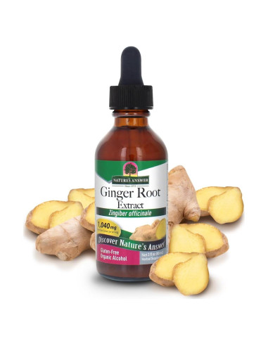 Extracto Herbal de Jengibre Orgánico Respuesta de la Naturaleza 60 ml