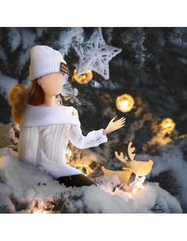 Geyoga Ropa de Muñeca 12 Pcs 30,48 cm Accesorios