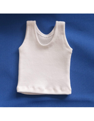 Ropa para muñecos SSbeauty M 1/6 Chaleco Negro y Blanco