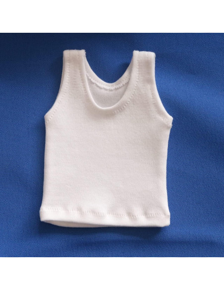 Ropa para muñecos SSbeauty M 1/6 Chaleco Negro y Blanco