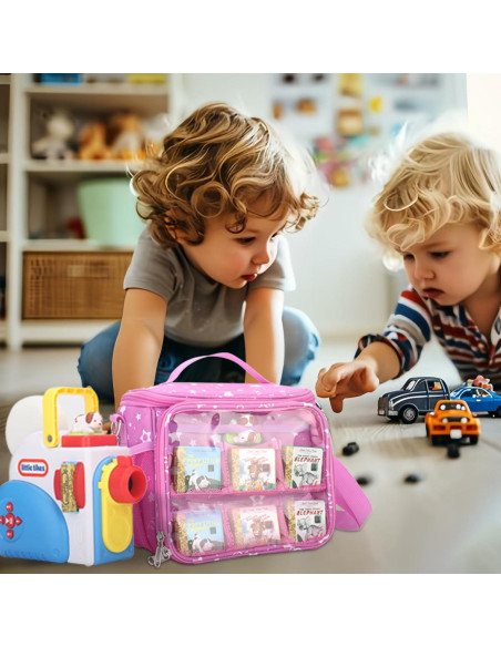 Funda para Libros Little Tikes Rosa con Asa y Correa Funda para Libros Little Tikes Rosa con Asa y Correa