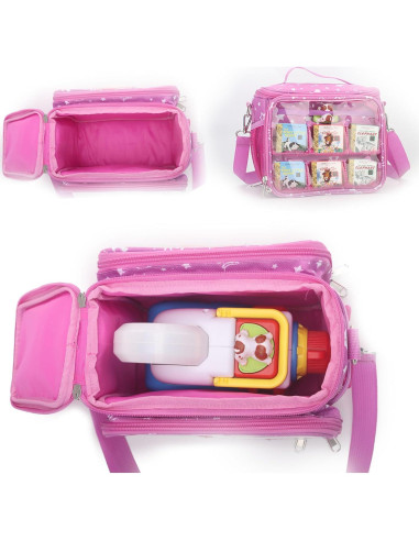 Funda para Libros Little Tikes Rosa con Asa y Correa