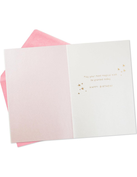 Tarjeta de Cumpleaños Hallmark Disney Princesas con Stickers