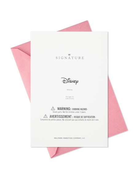 Tarjeta de Cumpleaños Hallmark Disney Princesas con Stickers