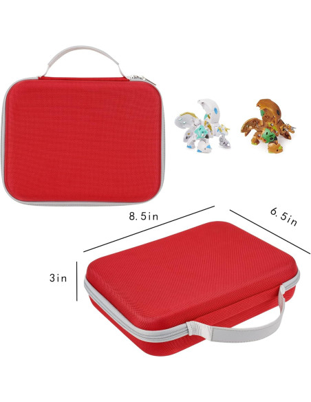 Caja de Almacenamiento Minahao para Juguetes Bakugan 34R