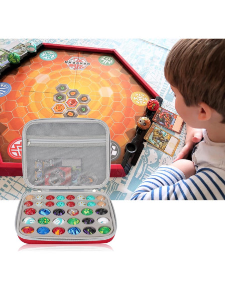 Caja de Almacenamiento Minahao para Juguetes Bakugan 34R