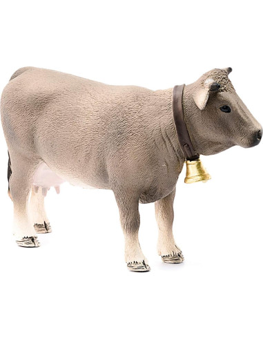 Figura Vaca Braunvieh Schleich 14.4x4.1x8.5cm Juguete Granja