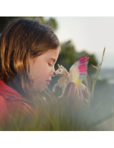 Unicornio Arcoíris Alado Schleich 12,7 cm para Niños 5+ 2