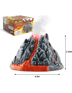 Juguete Volcán DINOBROS con Vapor y Sonidos para Niños 2