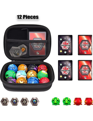 Caja Organizadora de Juguetes Bakugan 12L Negra
