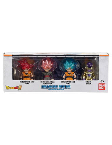 Conjunto de Figuras Dragon Ball Super Bandai Caja 1 4 Piezas
