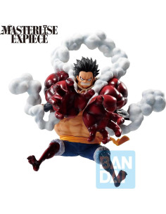 Estatua Coleccionable Luffy Gear 4 Bandai 20 cm Detalle Alto 2