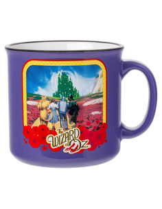 Taza Cerámica Silver Buffalo El Mago de Oz 591 ml Morada