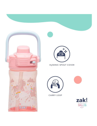 Botella de Agua Infantil Zak Designs Disney Princess 354ml