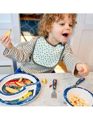 Juego de Vajilla Disney Pixar Cars - 4 Piezas para Niños