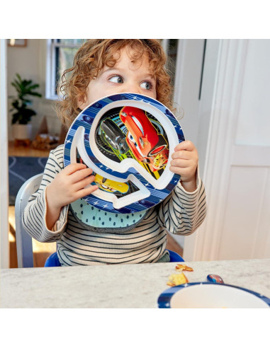 Juego de Vajilla Disney Pixar Cars - 4 Piezas para Niños