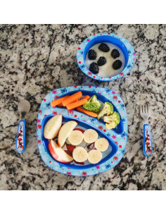 Juego de Vajilla para Niños Spidey 4 Piezas - Apto Lavavajillas 2