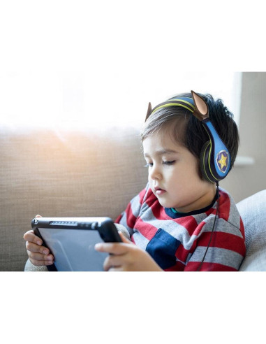 Auriculares Paw Patrol Chase eKids con Volumen Limitado