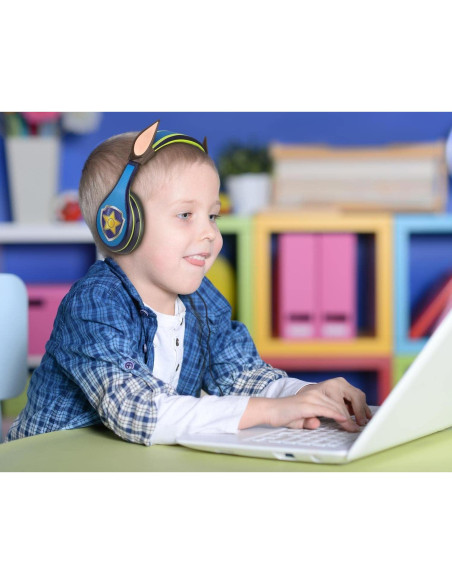 Auriculares Paw Patrol Chase eKids con Volumen Limitado