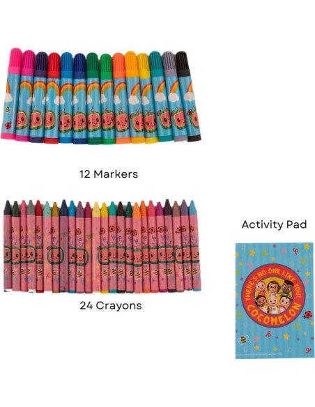 Conjunto de Pintura Cocomelon 1089 Piezas para Niños Conjunto de Pintura Cocomelon 1089 Piezas para Niños