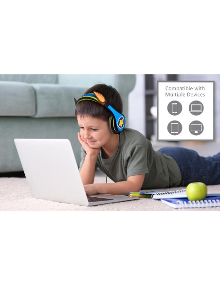 Auriculares Paw Patrol Chase eKids con Volumen Limitado
