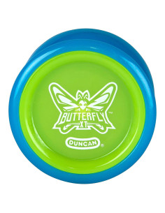 Yo-Yo Duncan Butterfly XT Azul Verde con Eje de Bolas