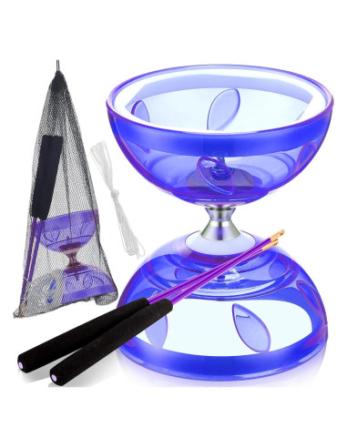 Juego de Diabolo Chino Simgoing con 2 Palos y Cuerda