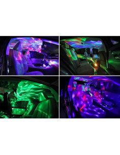 Mini Luz de Fiesta USB Ytuomzi 5 pcs RGB Control Sonido 2