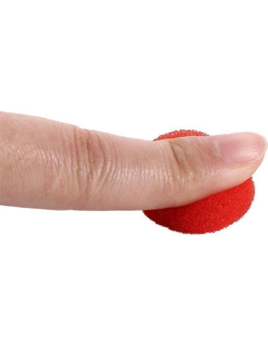 10 Bolas de Esponja Rojas Seadiquiet 3.5cm para Magia