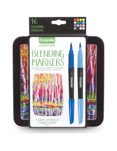Kit de Marcadores Crayola 14 Colores y 2 Incoloros 2