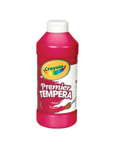 Pintura Tempera Crayola Premier 473ml Roja No Tóxica