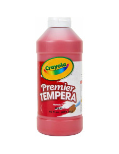 Pintura Tempera Crayola Premier 473ml Roja No Tóxica 2