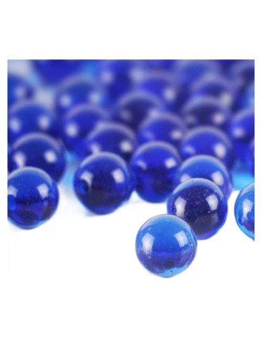 CYS EXCEL Relleno de Jarrón Vidrio Azul Cobalto 4,54 kg