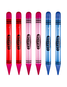 Crayones Inflables Gigantes Raiten 6 Pcs 104.9 cm Fiesta