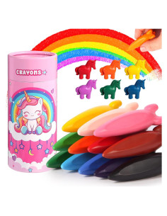 Crayones DreamCandy 18 Colores Lavables para Niños