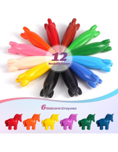 Crayones DreamCandy 18 Colores Lavables para Niños 2