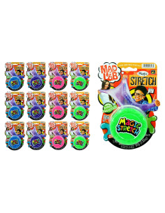 Slime Antiestrés JA-RU 12 Colores Asortidos para Niños