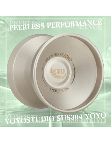 Yoyo Profesional YOYOSTUDIO Acero Inoxidable 304 Gris