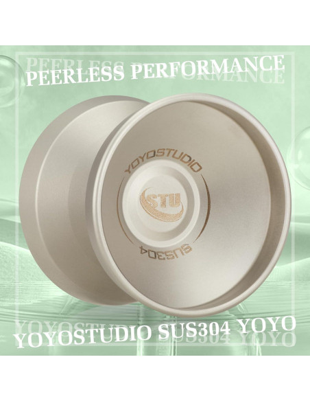 Yoyo Profesional YOYOSTUDIO Acero Inoxidable 304 Gris
