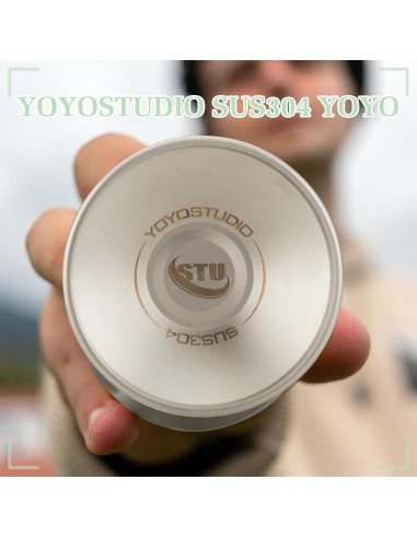 Yoyo Profesional YOYOSTUDIO Acero Inoxidable 304 Gris