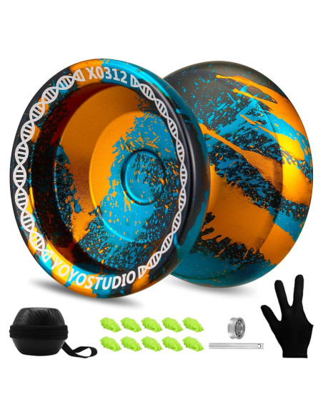 Yoyo Profesional YOYOSTUDIO X0312 con Kit y Cuerdas Yoyo Profesional YOYOSTUDIO X0312 con Kit y Cuerdas