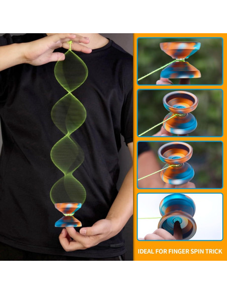 Yoyo Profesional YOYOSTUDIO X0312 con Kit y Cuerdas Yoyo Profesional YOYOSTUDIO X0312 con Kit y Cuerdas